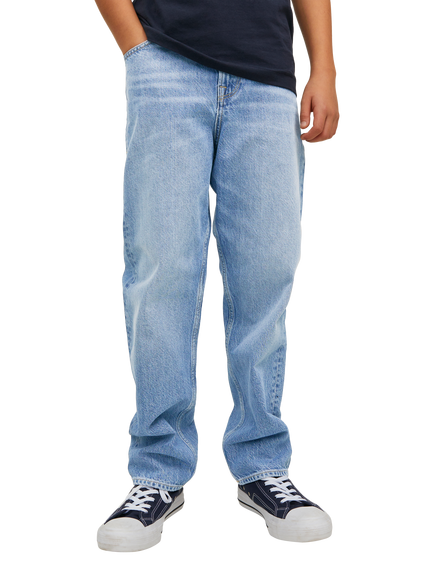 Jack & Jones Kids' MINI Chris Relaxed Jeans, Blue Denim - view 2, Blue Denim
