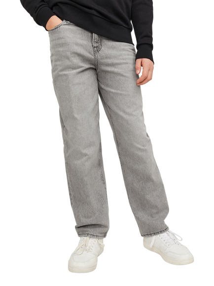 Jack & Jones Kids MINI Chris Relaxed Jeans, Grey Denim - view 2, Grey Denim