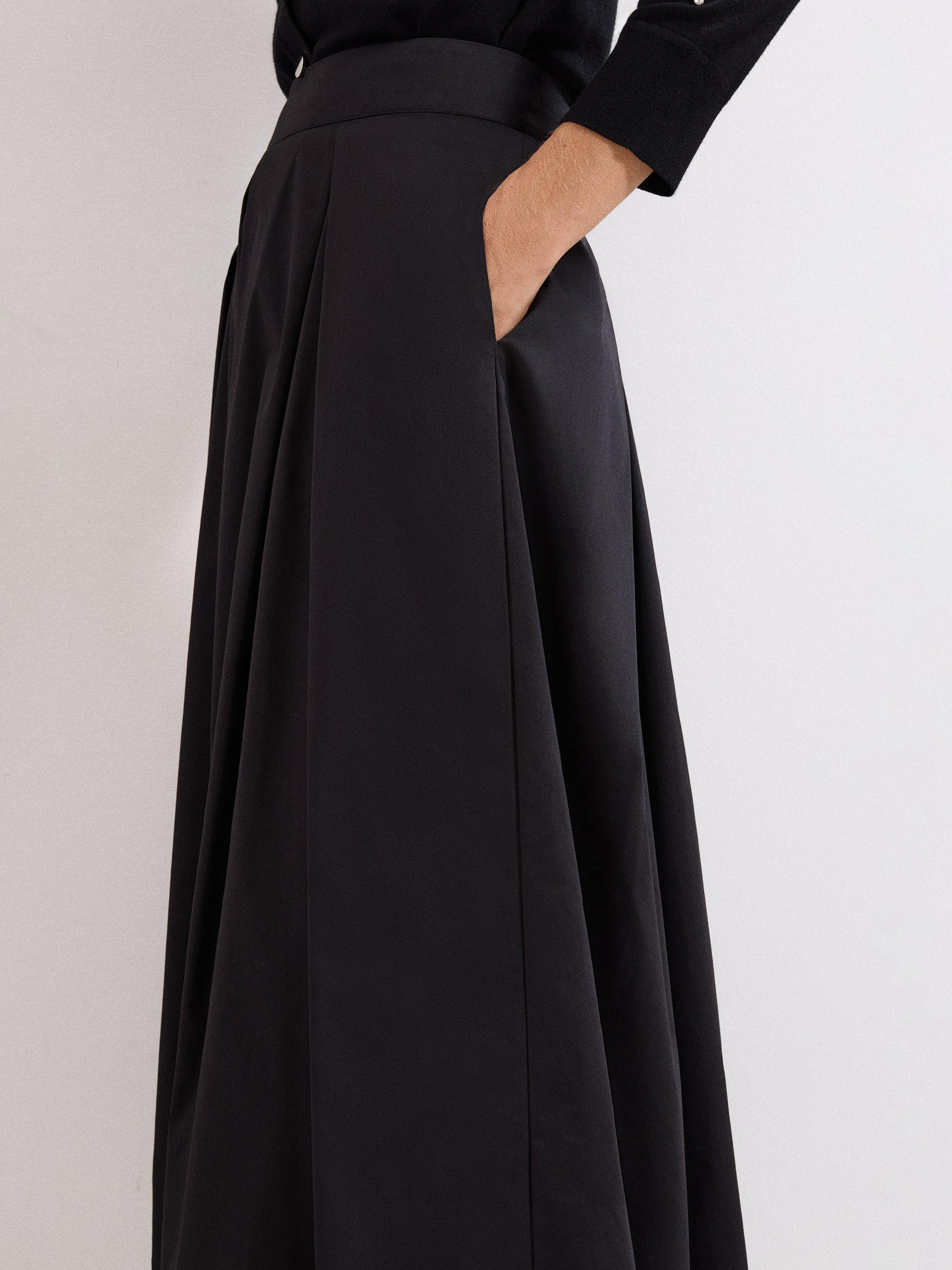Product image 4 of 7, which shows Phase Eight Petite Trinity Skirt, Black, 8