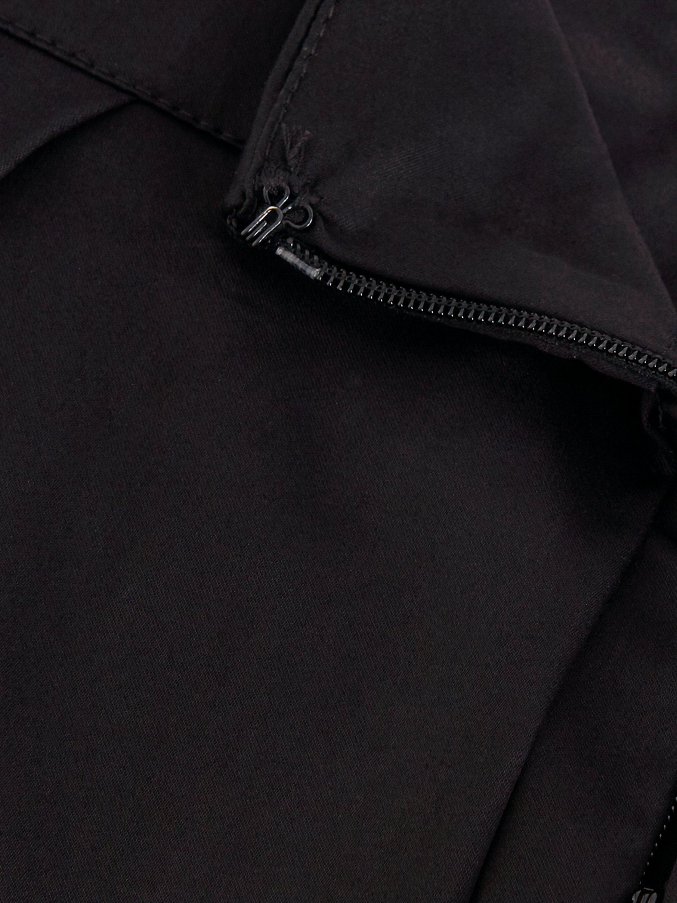 Product image 6 of 7, which shows Phase Eight Petite Trinity Skirt, Black, 8