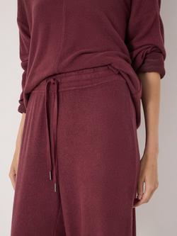 HUSH Elle Soft Joggers containing LENZING™ ECOVERO™ Viscose - view 2, Burgundy Purple