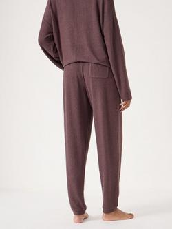 HUSH Elle Soft Joggers containing LENZING™ ECOVERO™ Viscose, Chocolate Melange