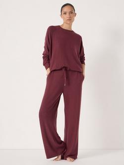 HUSH Super Soft Joggers - view 2, Burgundy Purple