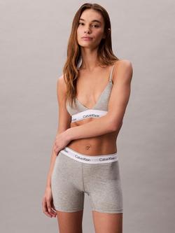 Calvin Klein Icon Cotton Modal Boxer Briefs, Grey Heather