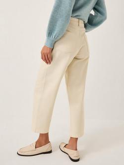 Monsoon Betty High Waist Barrel Jeans, Ecru - view 2, Ecru