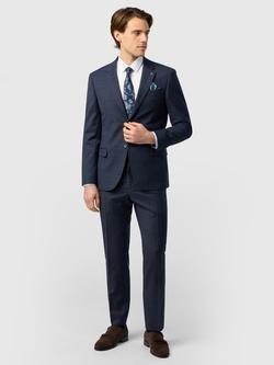 Ted Baker Adana Check Blazer, Navy - view 2, Navy