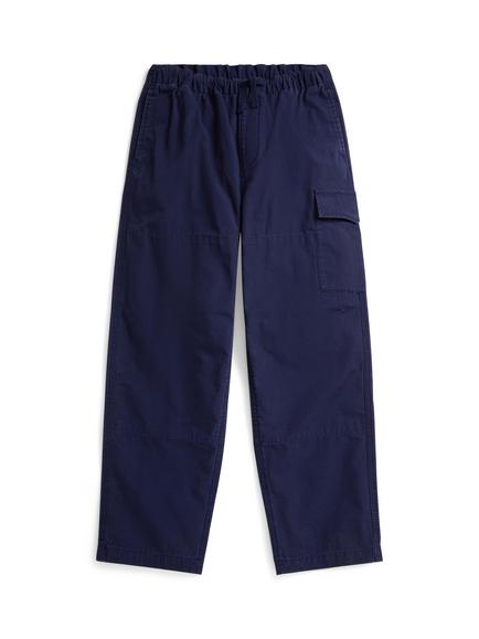Ralph Lauren Kids' Cotton Utility Trousers, Newport Navy, Newport Navy