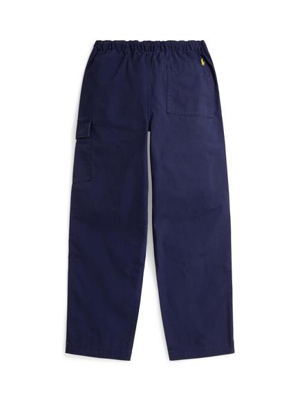 Ralph Lauren Kids' Cotton Utility Trousers, Newport Navy - view 2, Newport Navy