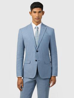 Ted Baker Sintra Herringbone Blazer, Blue, Blue
