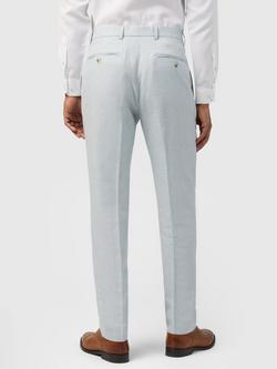 Ted Baker Hamlin Linen Cotton Blend Suit Trousers, Light Blue - view 2, Light Blue