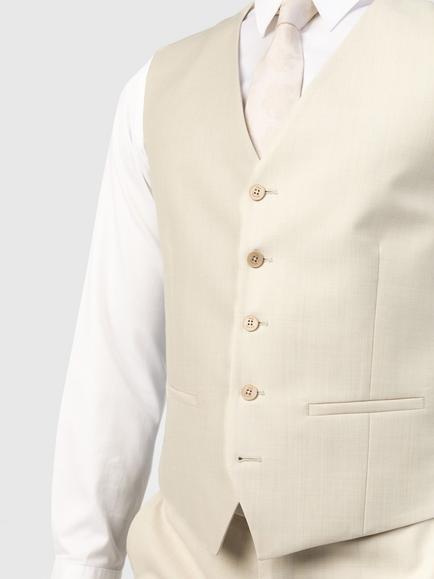 Ted Baker Hague Waistcoat, Neutral - view 2, Neutral