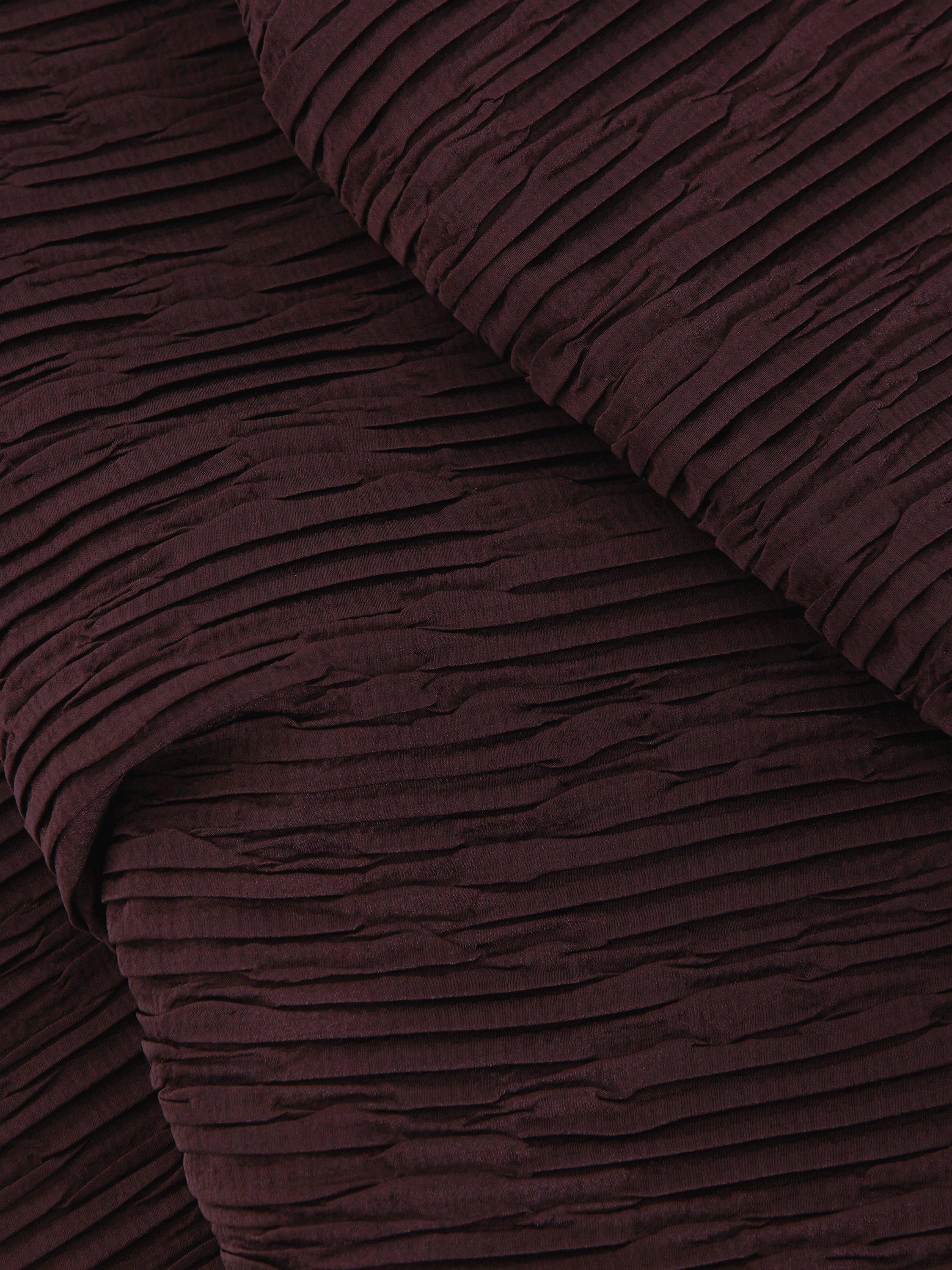 Product image 6 of 9, which shows Phase Eight Textured Midi Dress, Brown, 6