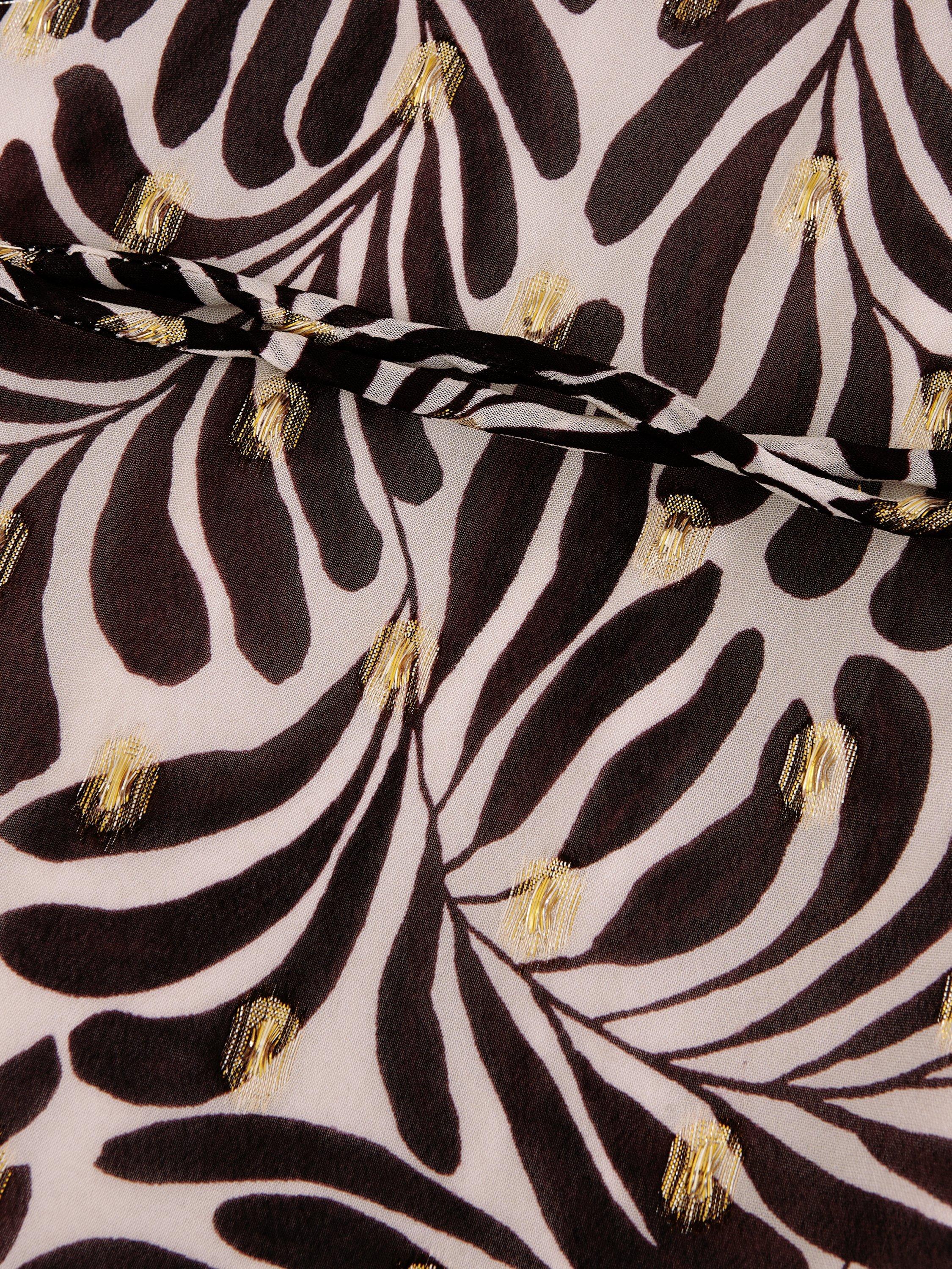 Product image 6 of 9, which shows Phase Eight Verity Shimmer Dress, Multi, 6