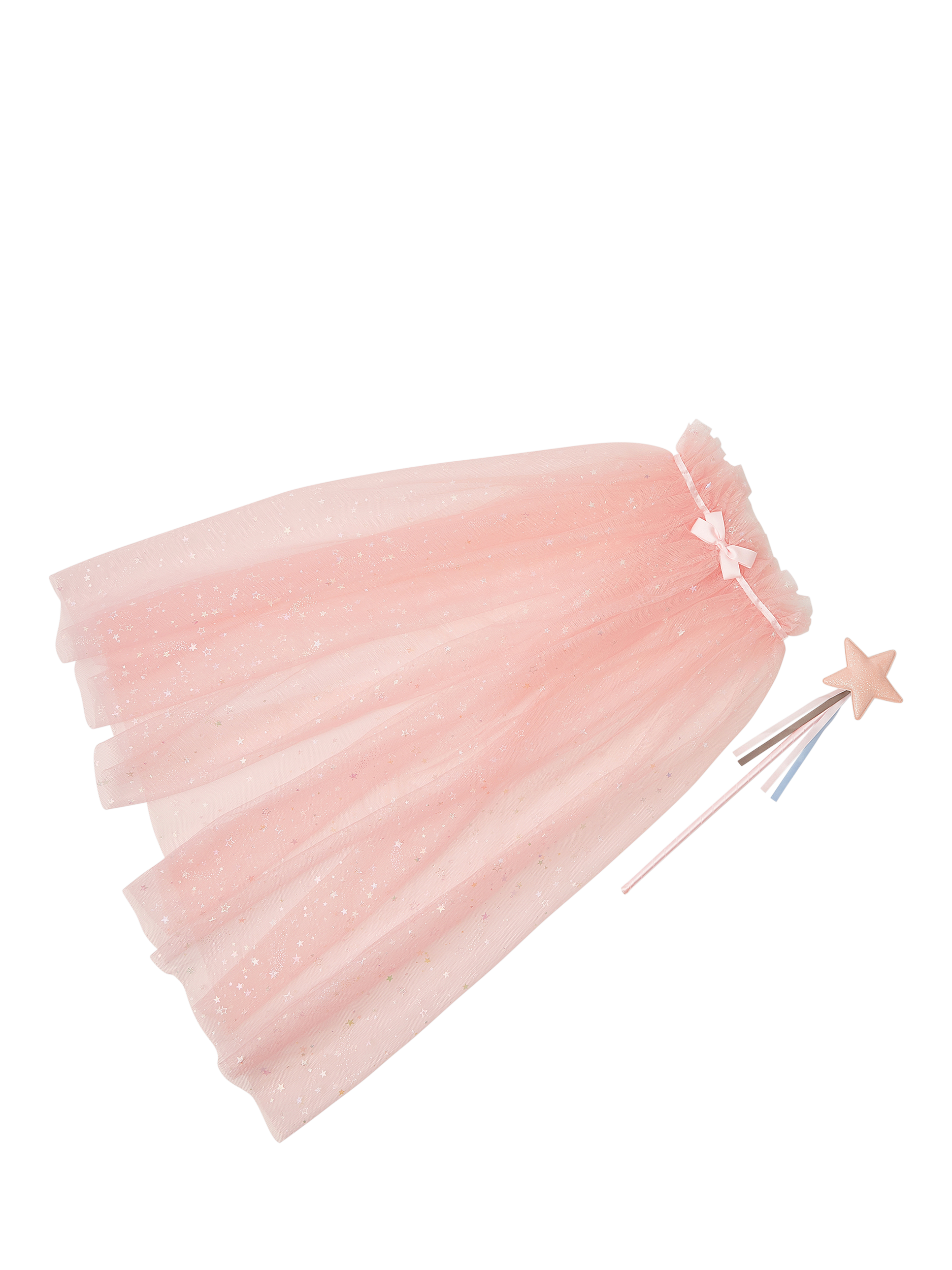 Angels by Accessorize Kids' Cape and Wand Set, Pink