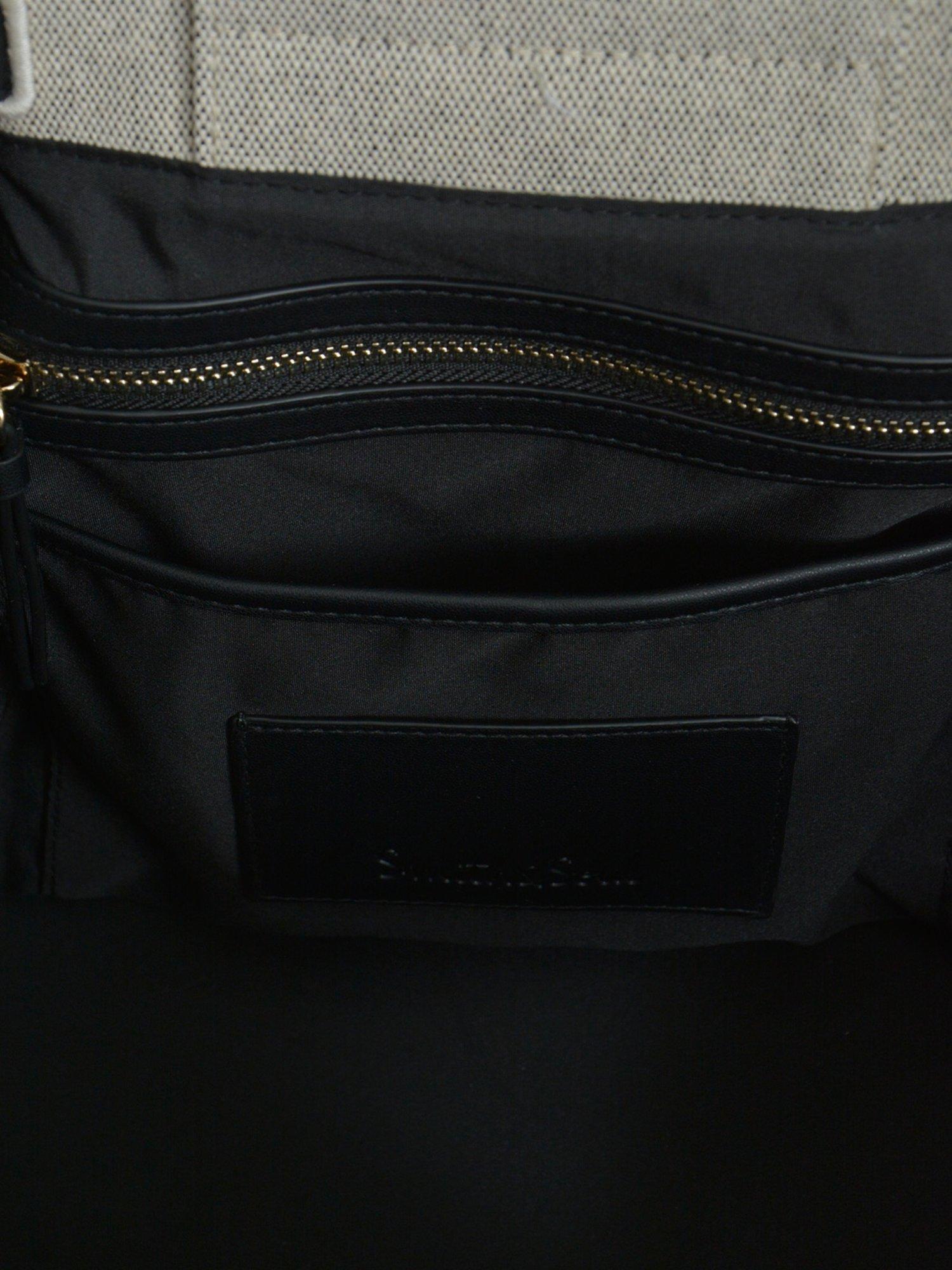 Product image 3 of 6, which shows Smith & Soul Canvas Tote Bag, Grey/Black, One Size