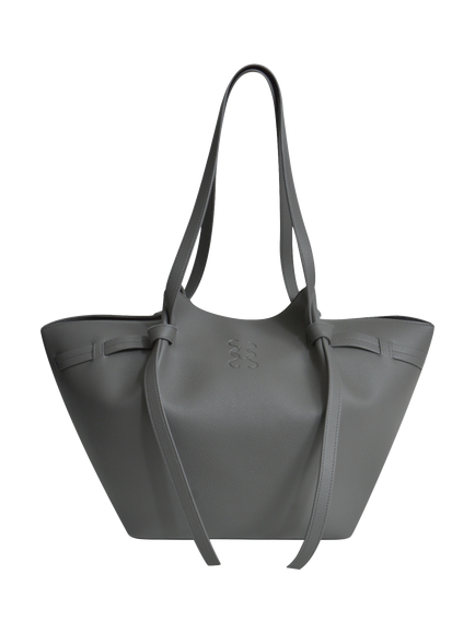 Smith & Soul Faux Leather Tote Bag, Grey, Grey