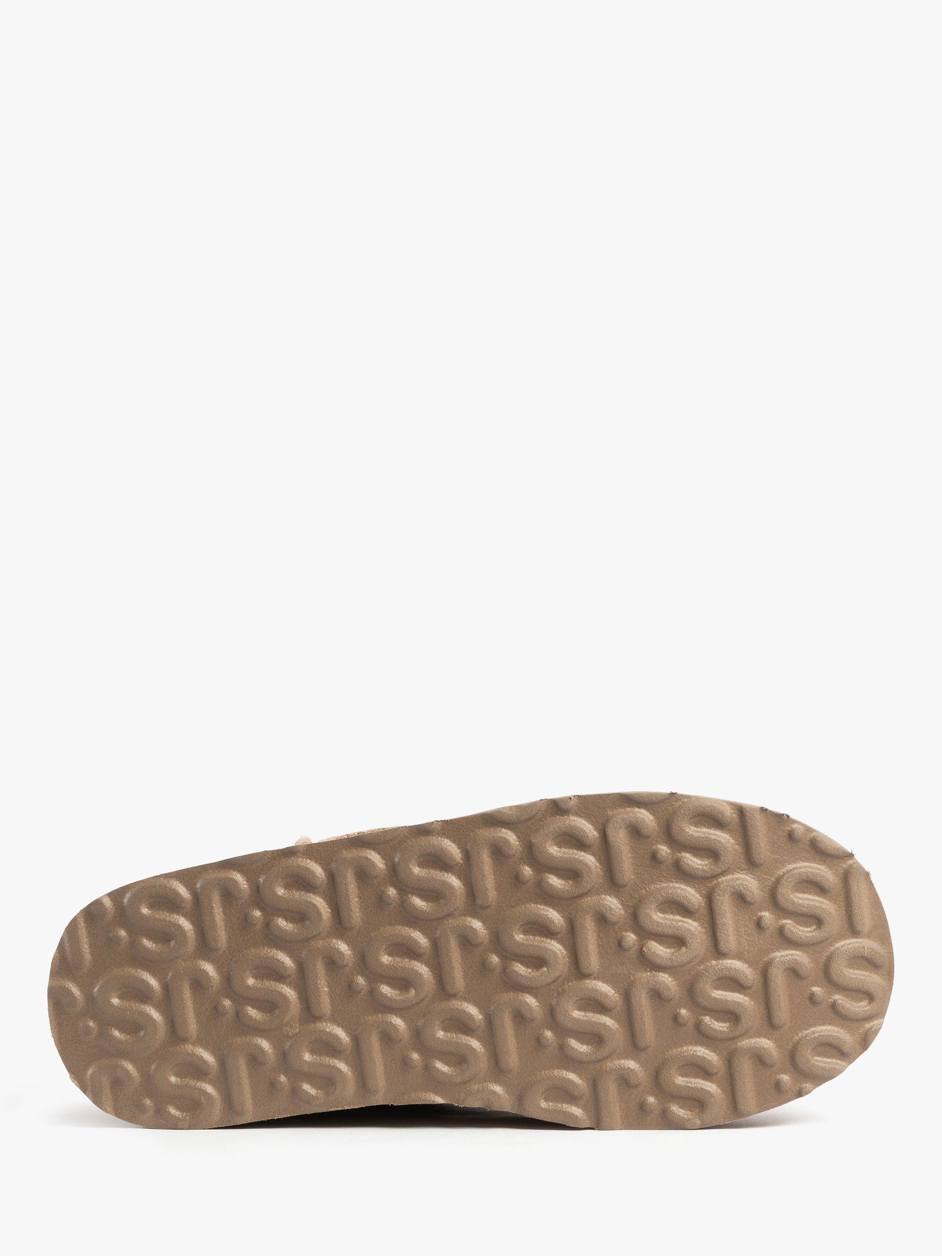 Product image 7 of 8, which shows Just Sheepskin Mini Lottie Sheepskin Boot, Taupe, 3