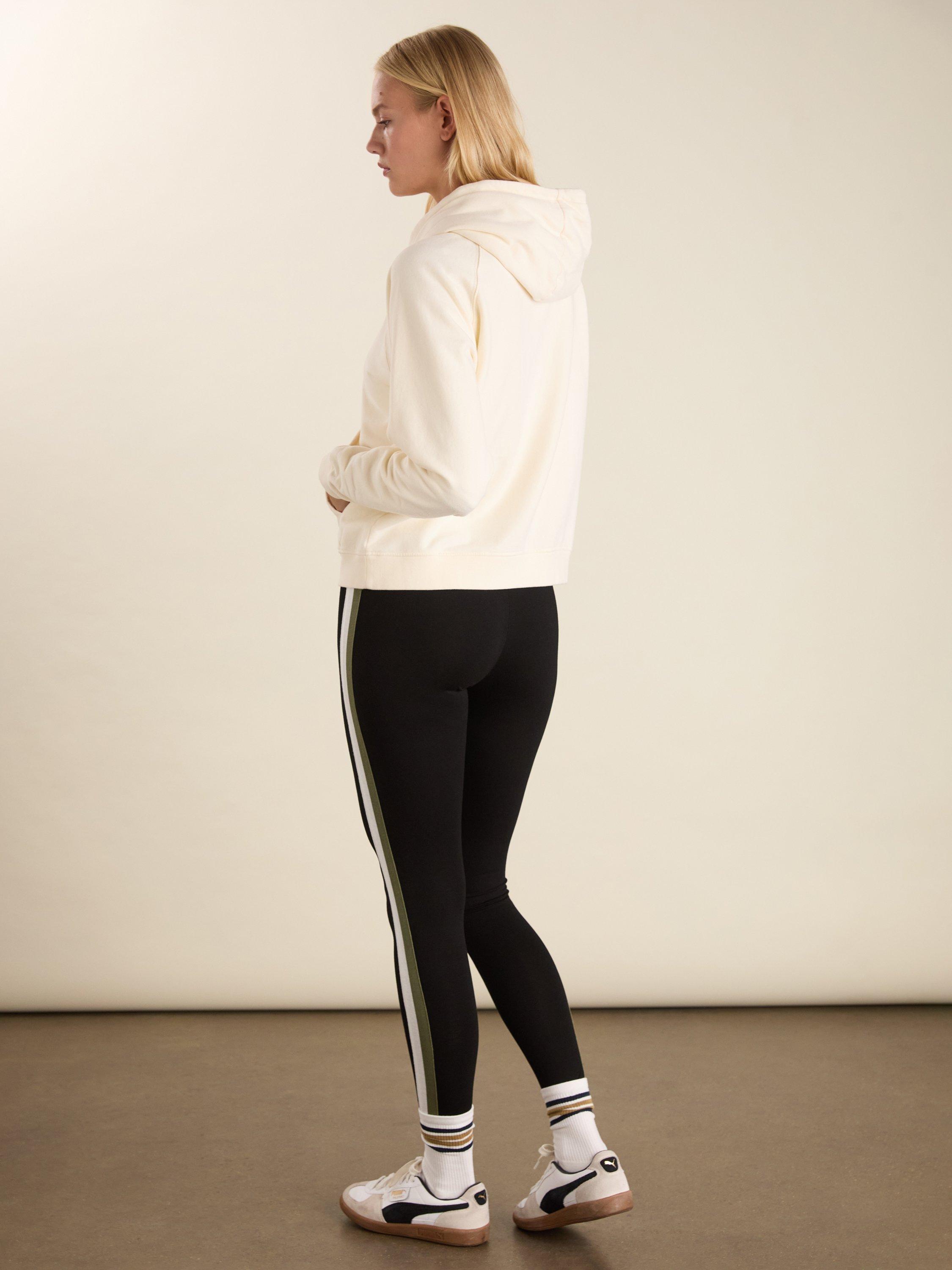 Product image 5 of 6, which shows Baukjen Avery Side Stripe Leggings containing LENZING™ ECOVERO™ Viscose, Black/Multi, 10