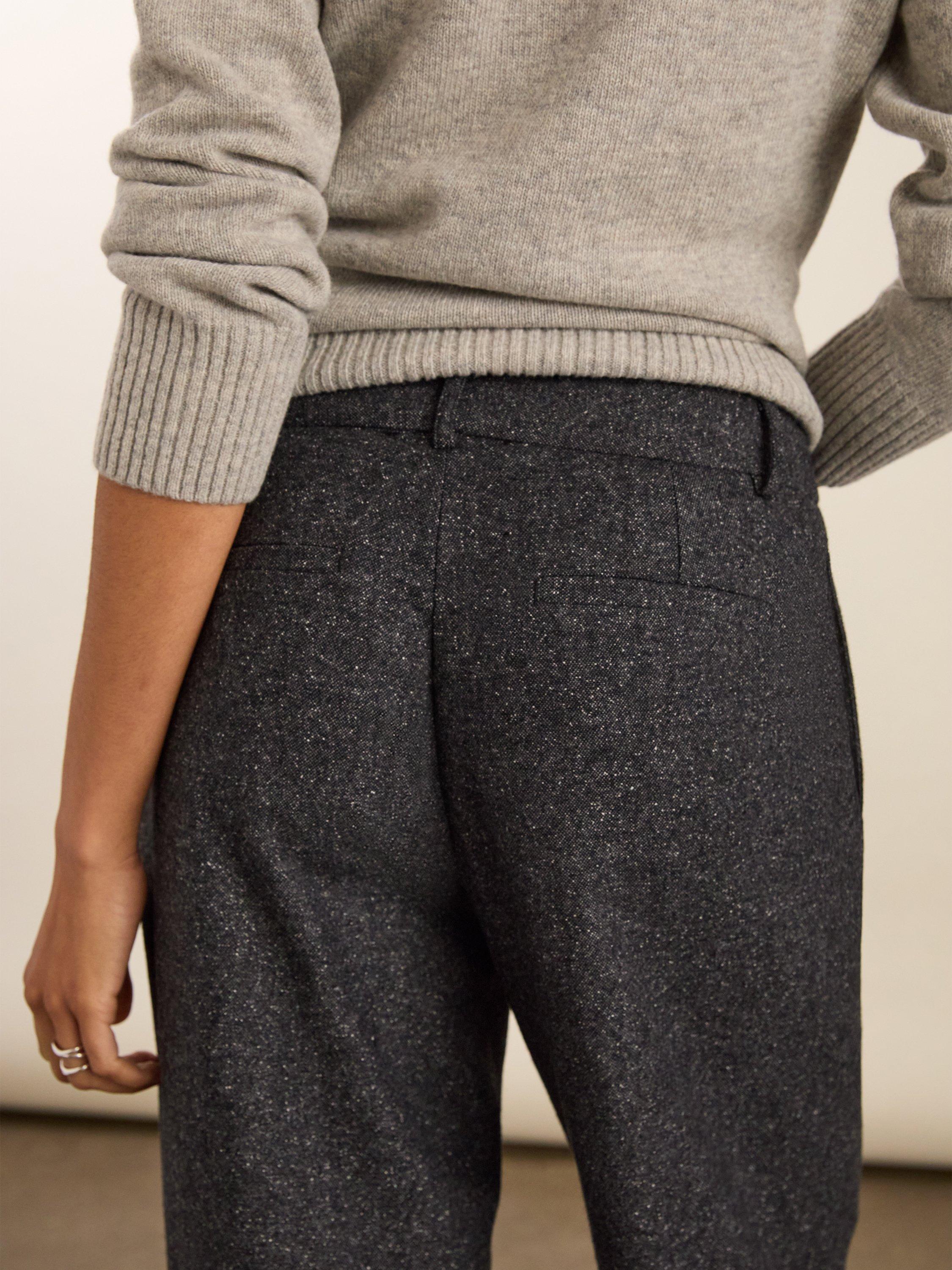 Product image 5 of 5, which shows Baukjen Gwynnie Wool Blend Trousers, Grey, 10