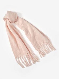 Mint Velvet Fringe Trim Scarf, Light Pink, Light Pink