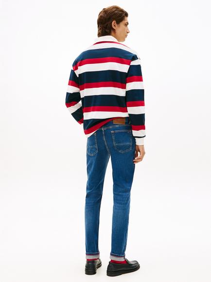 Tommy Hilfiger Core Bleeker Slim Fit Jeans, Mid Blue - view 2, Mid Blue