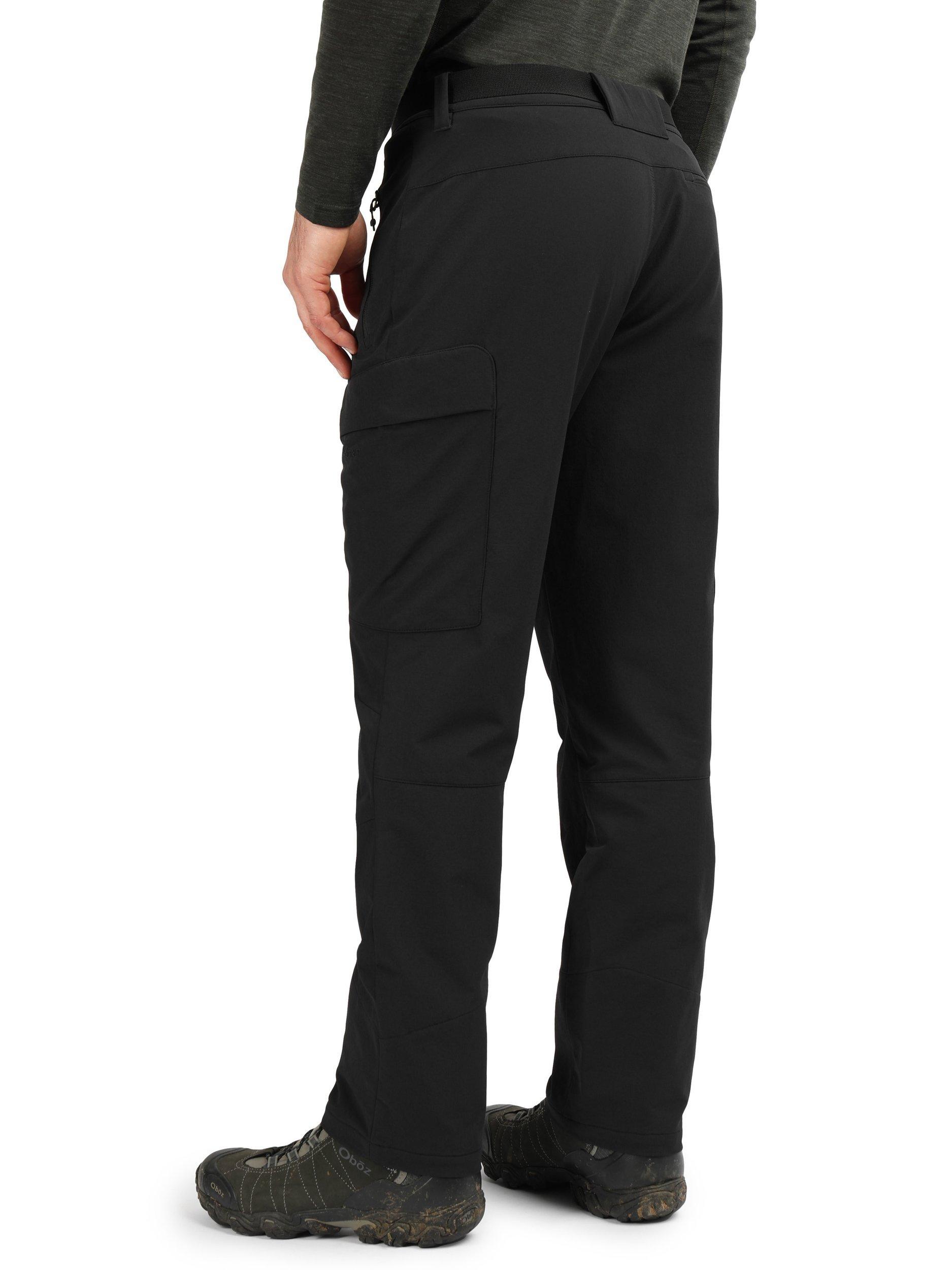 Product image 2 of 7, which shows Rohan Glen Cargo Trousers, Black, 30S