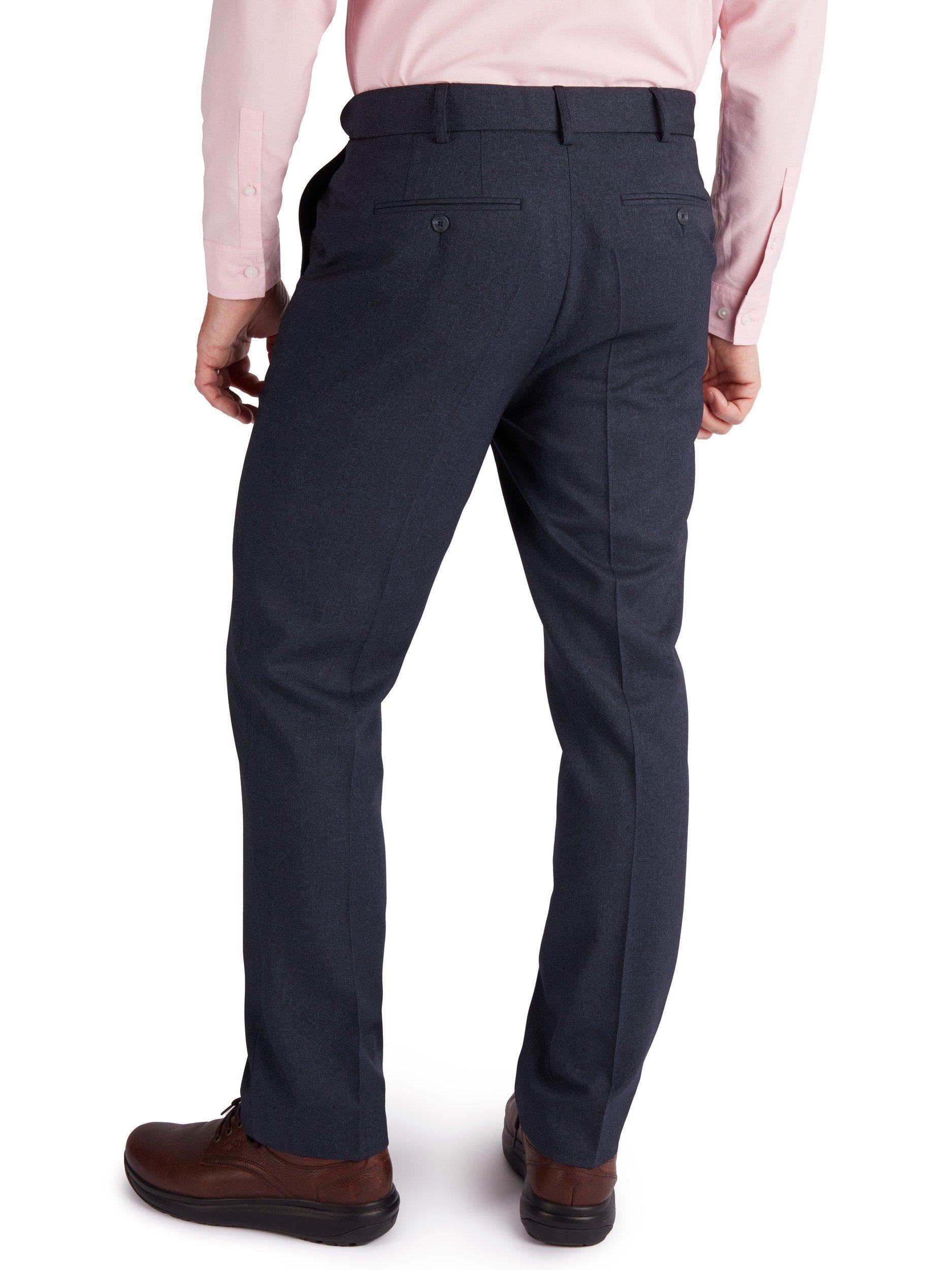 Product image 2 of 7, which shows Rohan Men's Globetrotter Trousers, Deep Navy, 32S