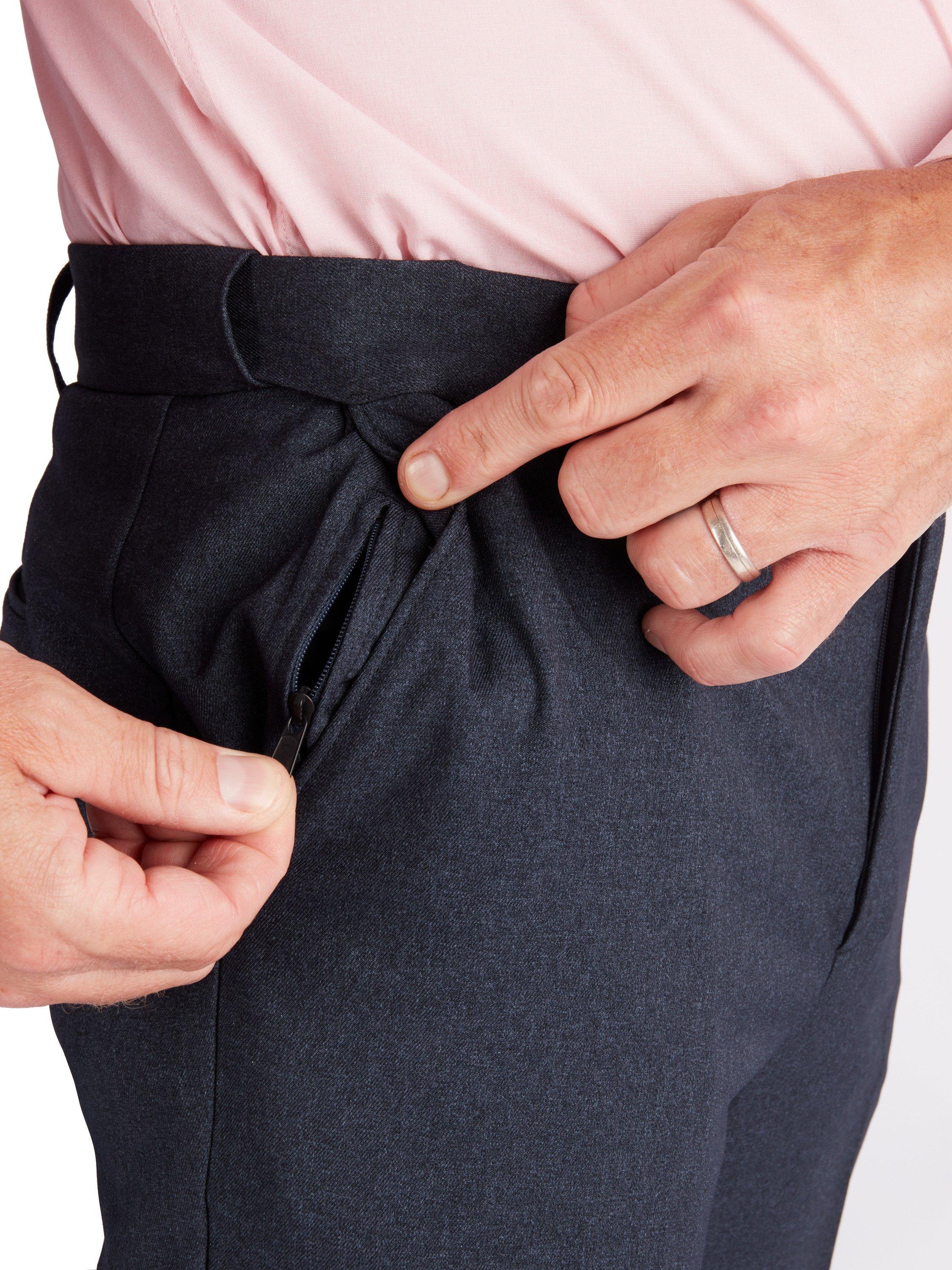 Product image 6 of 7, which shows Rohan Men's Globetrotter Trousers, Deep Navy, 32S