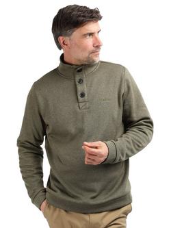 Rohan Men's Boundary Button Jumper, Flagstone Marl