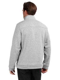 Rohan Men's Boundary Button Jumper - view 2, Haze Grey Marl