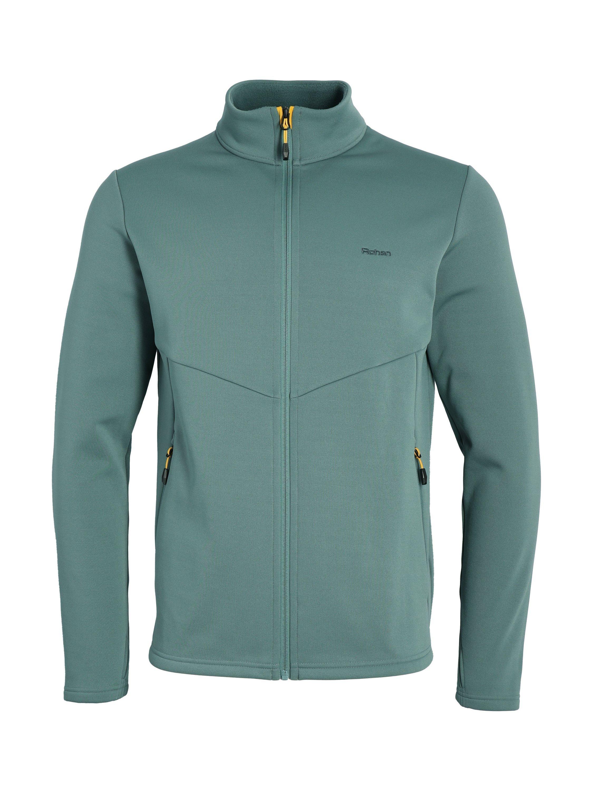 Product image 3 of 8, which shows Rohan Men's Solar Fleece Jacket, Venice Green, S