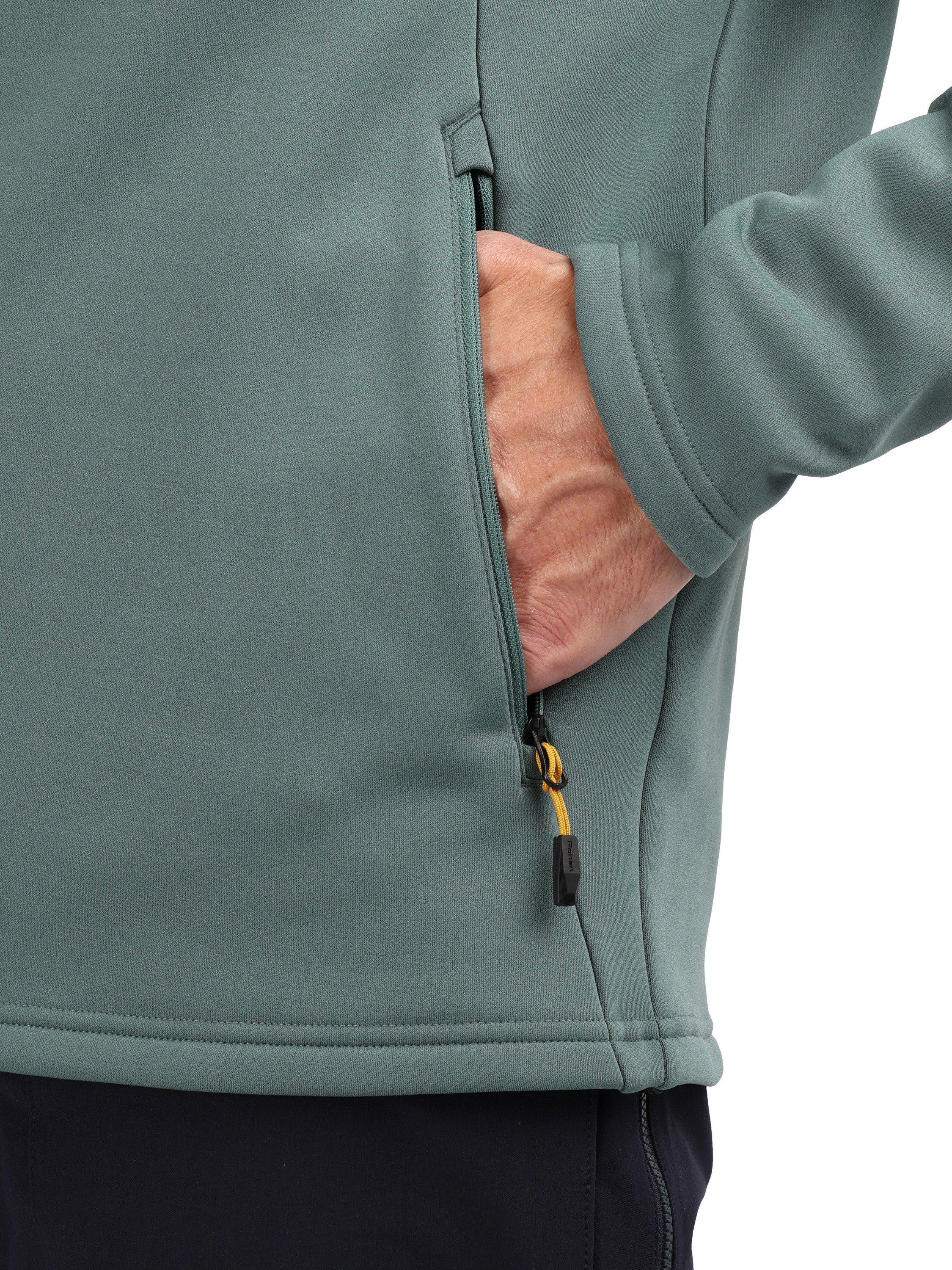 Product image 5 of 8, which shows Rohan Men's Solar Fleece Jacket, Venice Green, S