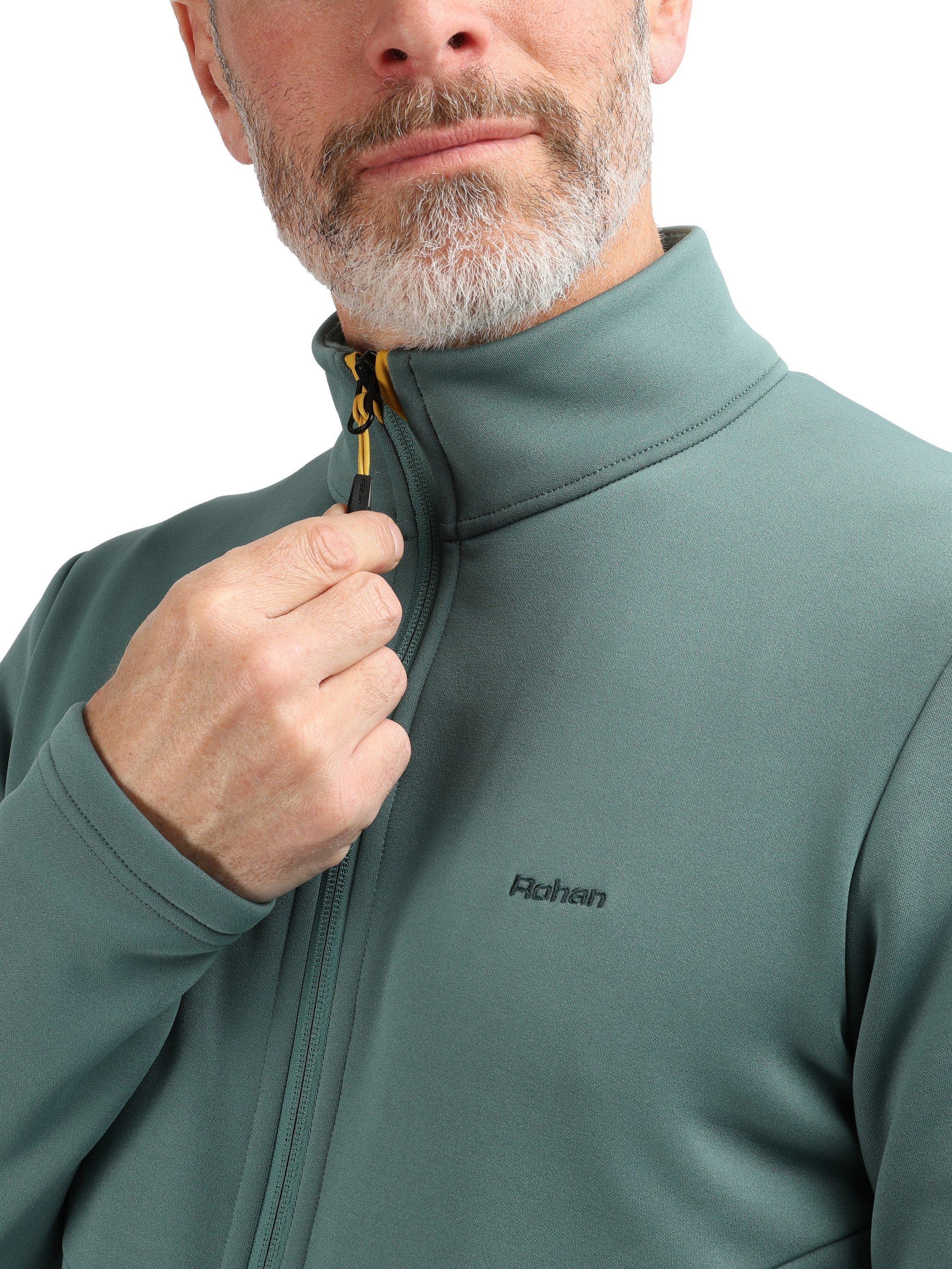 Product image 6 of 8, which shows Rohan Men's Solar Fleece Jacket, Venice Green, S