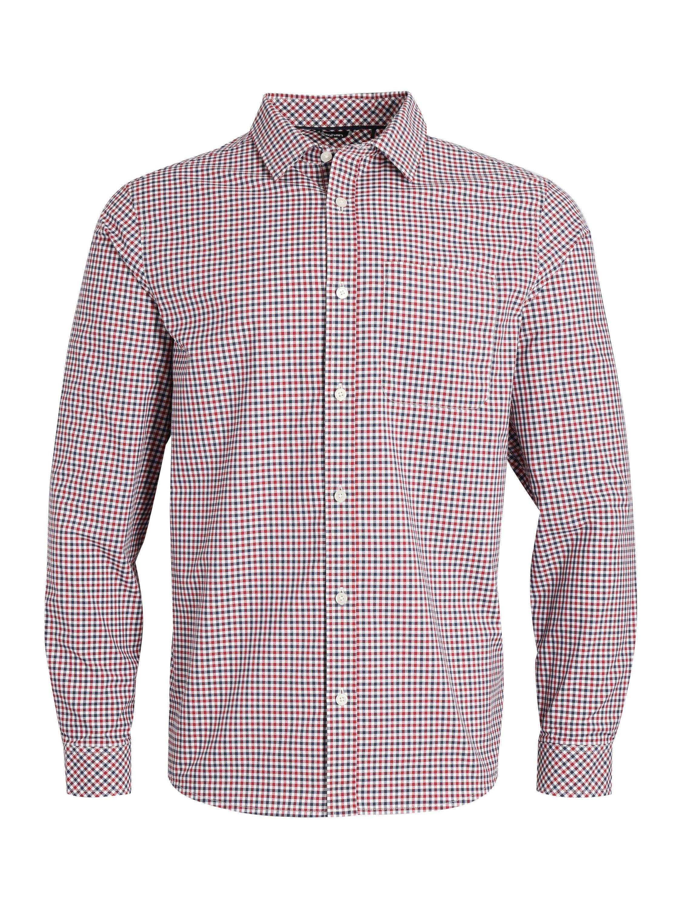 Product image 3 of 5, which shows Rohan Men's Portland Shirt, Blue/Red Gingham, S
