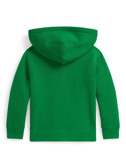 Ralph Lauren Kids' Cotton Blend Logo Hoodie - view 2, Cruise Green