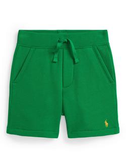 Ralph Lauren Kids' Cotton Blend Shorts, Cruise Green