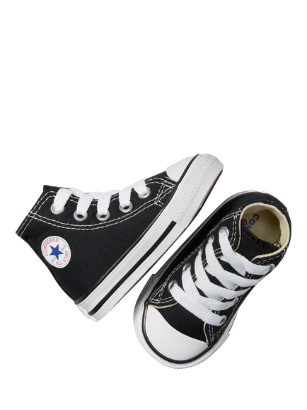 Converse Kids' Chuck Taylor All Star Lace Up Hi-Top Trainers - view 2, Black
