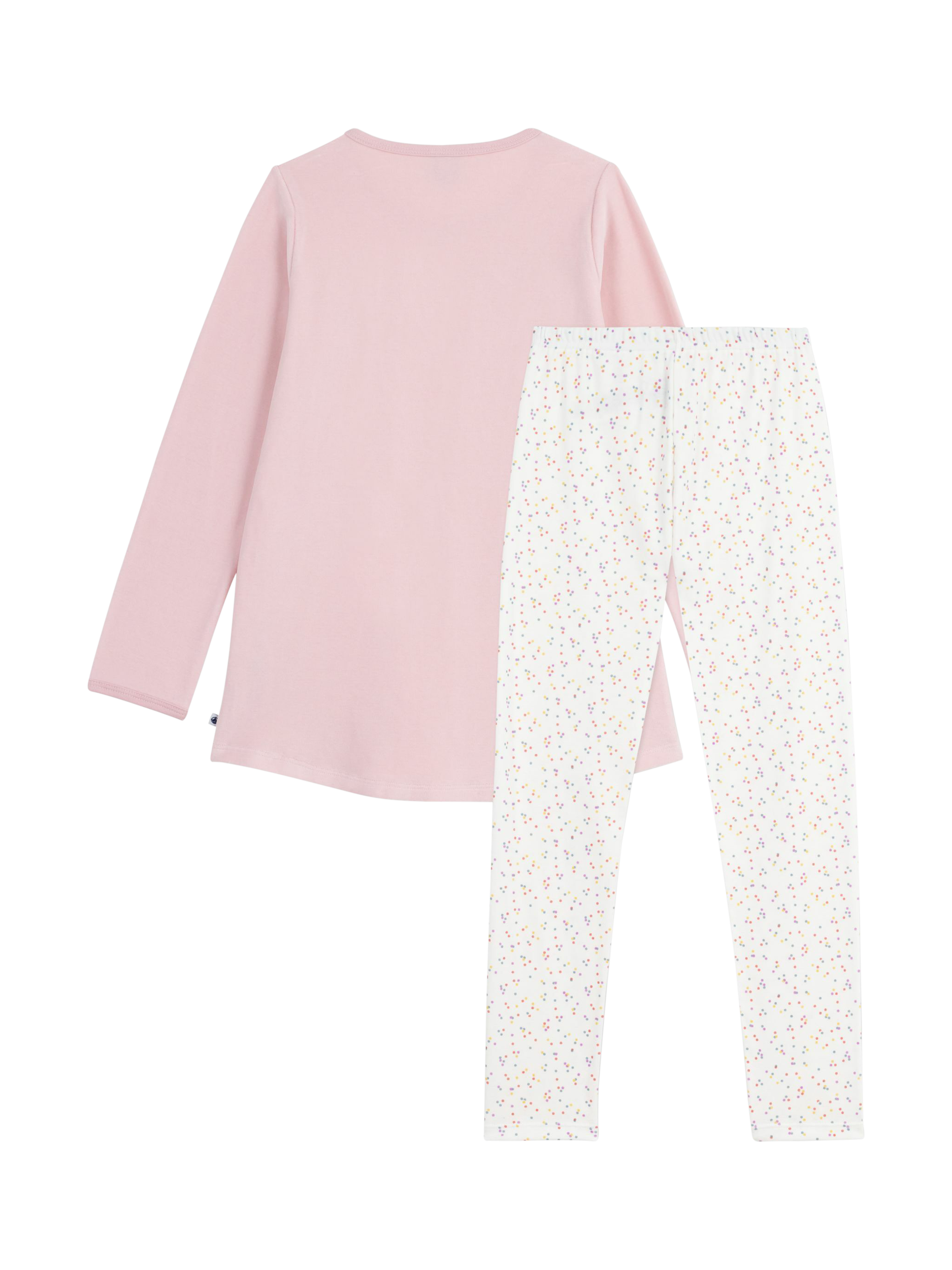 Product image 2 of 4, which shows Petit Bateau Baby Flower Pyjamas, Multi, 3 years