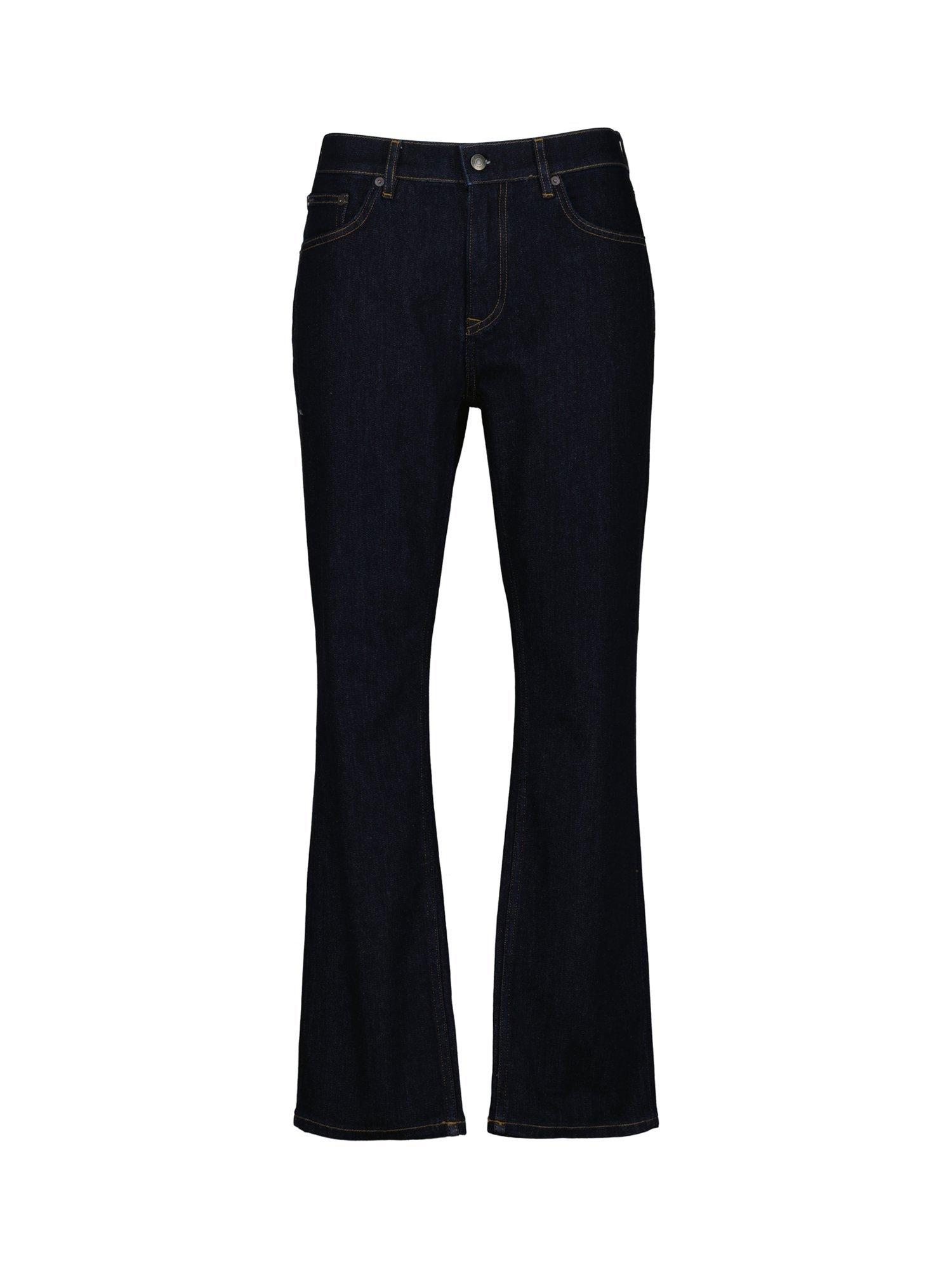 Product image 1 of 2, which shows GANT Regular Clean Wash Jeans, Dark Blue, 32S