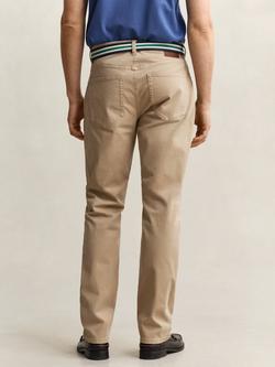GANT Regular Fit Desert Jeans - view 2, Desert Brown