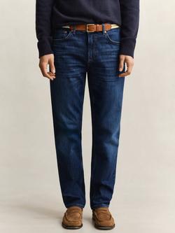 GANT Regular Jeans, Mid Blue Worn In, Mid Blue Worn In