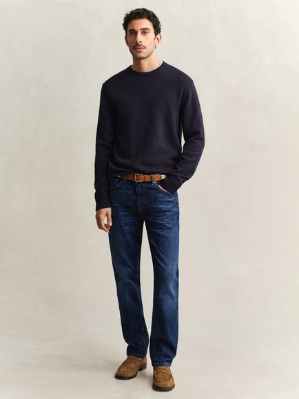 GANT Regular Jeans, Mid Blue Worn In - view 2, Mid Blue Worn In