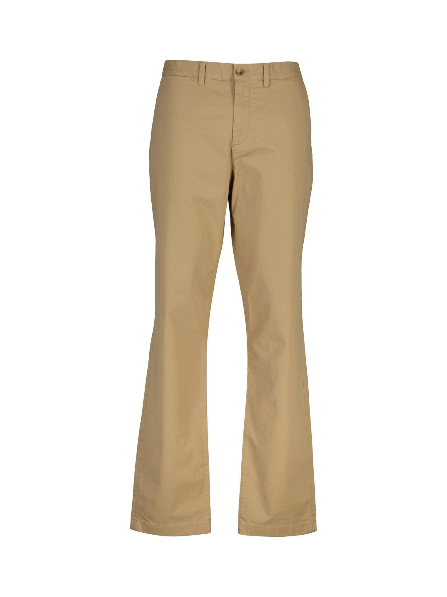 Product image 1 of 2, which shows GANT Regular Twill Chinos, Dark Khaki, 32S