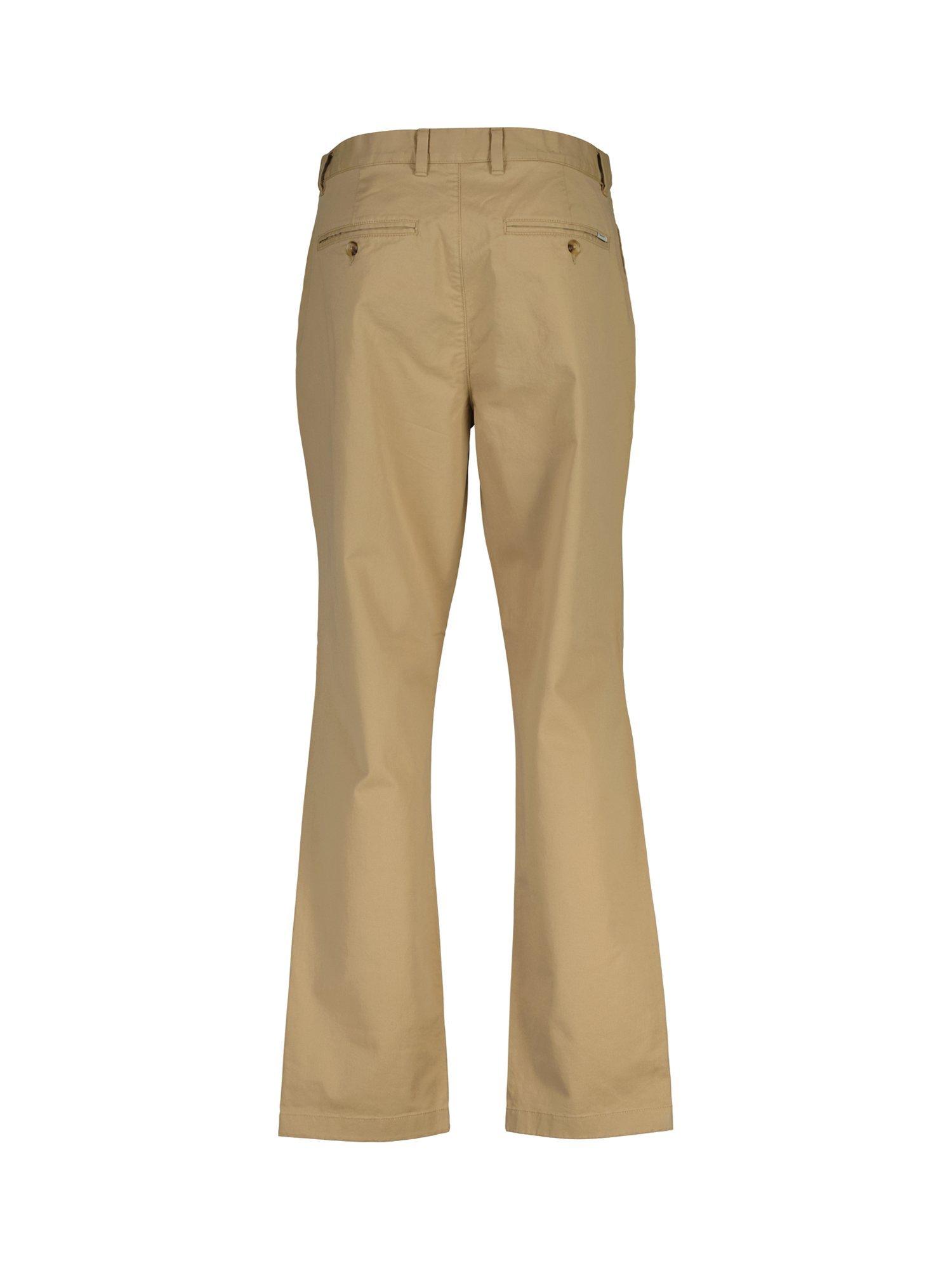 Product image 2 of 2, which shows GANT Regular Twill Chinos, Dark Khaki, 32S