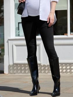 Isabella Oliver Maternity Skinny Jeans, Caviar Black, Caviar Black