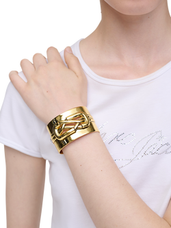Marc Jacobs Dual Statement Cuff, Gold - view 2, Gold