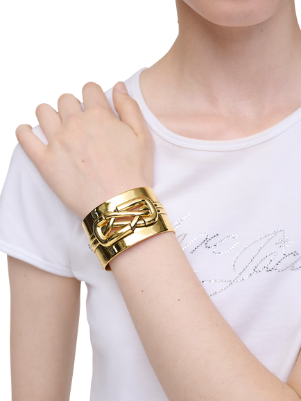 Marc Jacobs Dual Statement Cuff, Gold - view 2, Gold