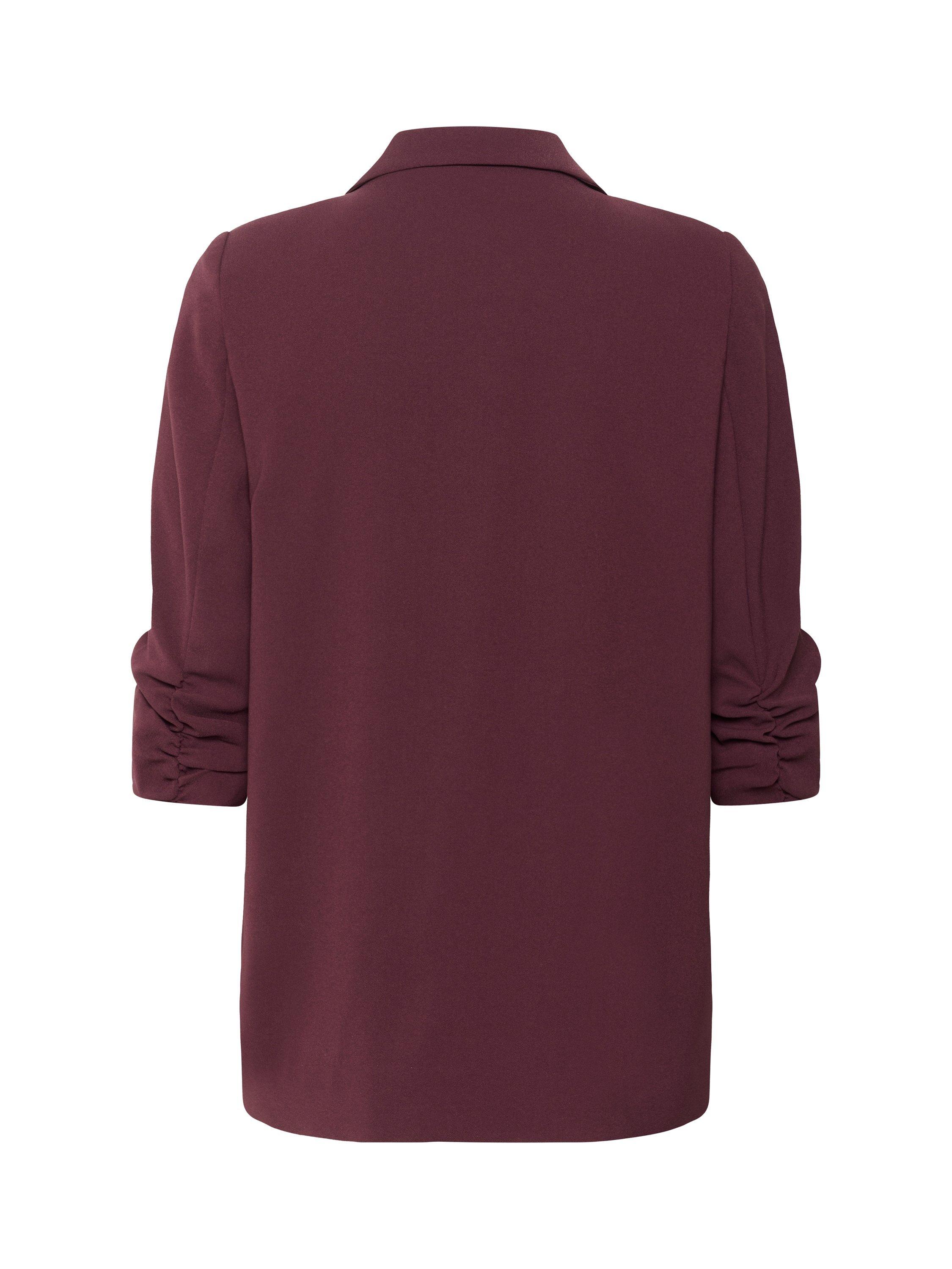 Product image 6 of 6, which shows Soaked In Luxury Shirley Blazer, Winetasting, XS