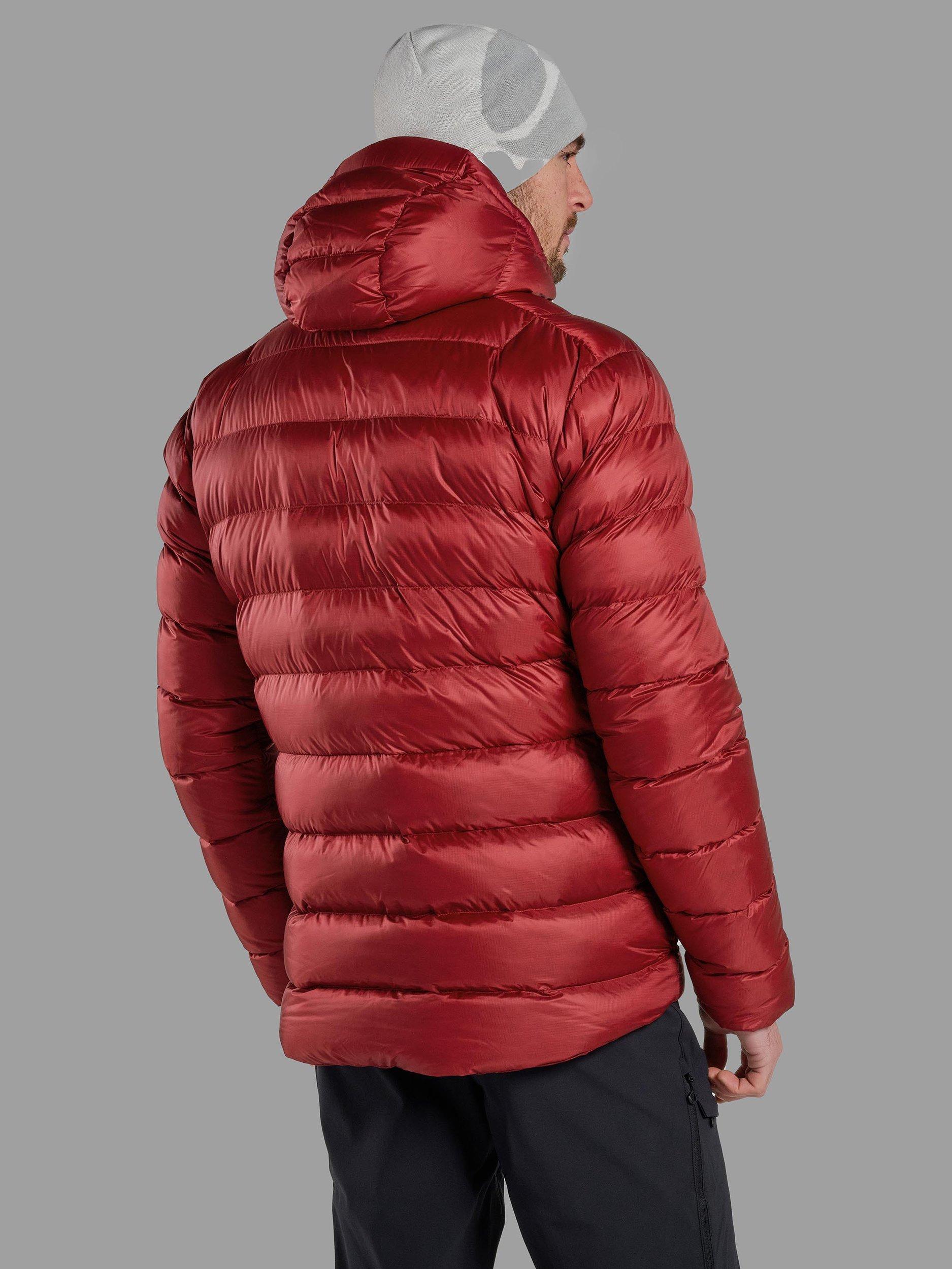 Product image 2 of 9, which shows Montane Anti-Freeze XT Hooded Jacket, Dark Maple, S
