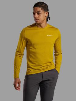 Montane Dart Long Sleeve T-Shirt, Ginkgo Gold